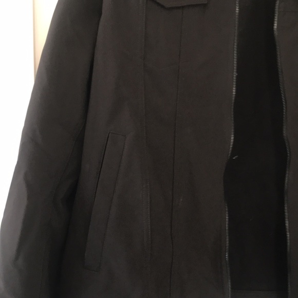 Levi’s black, polyester , collared zip up jacket XXL - Picture 7 of 8